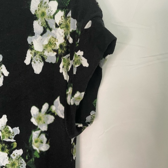 LuLaRoe Black and White Sheath Maxi Dress V-Neck​​ - Picture 3 of 9